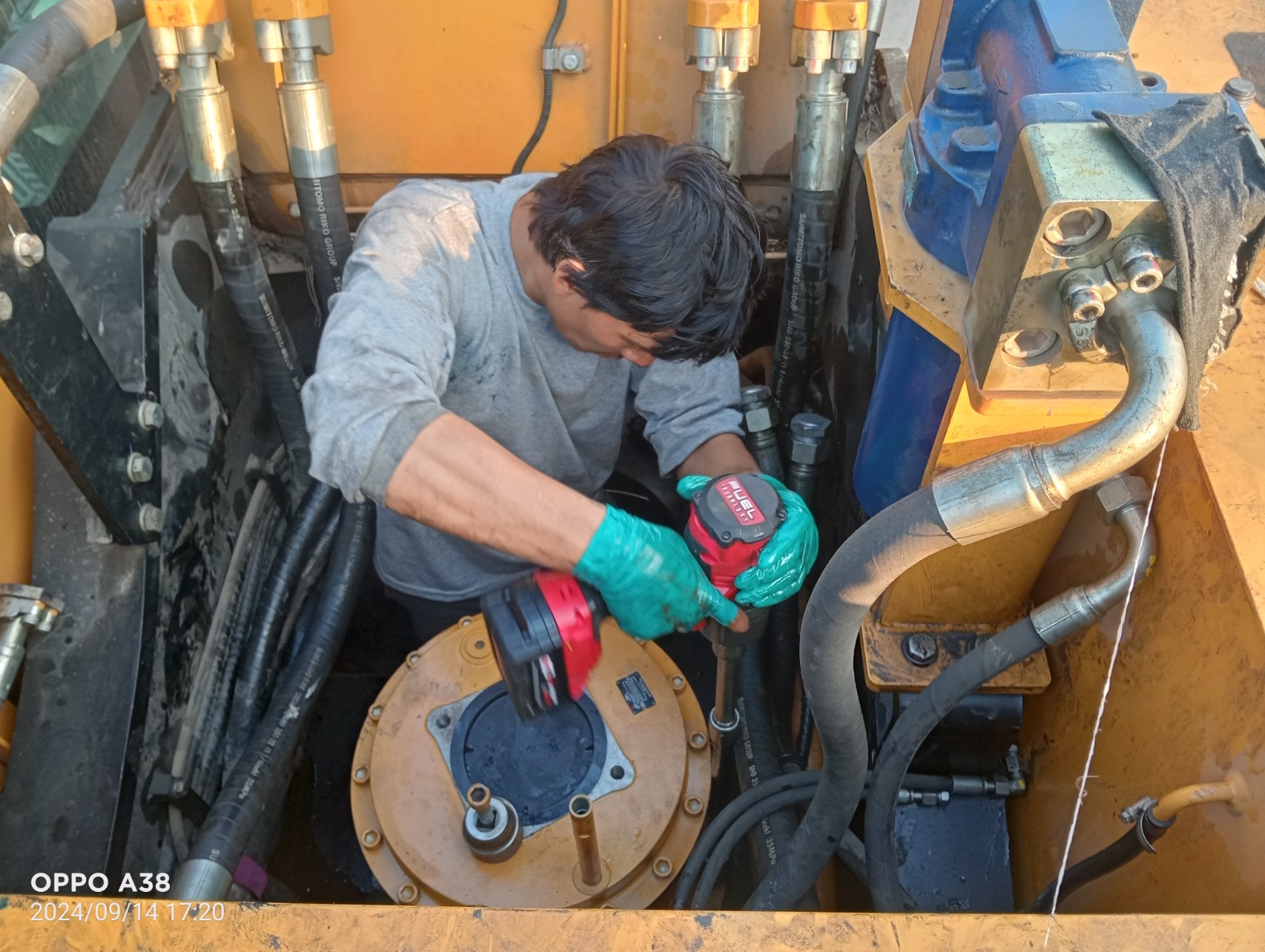 Reparación de motor